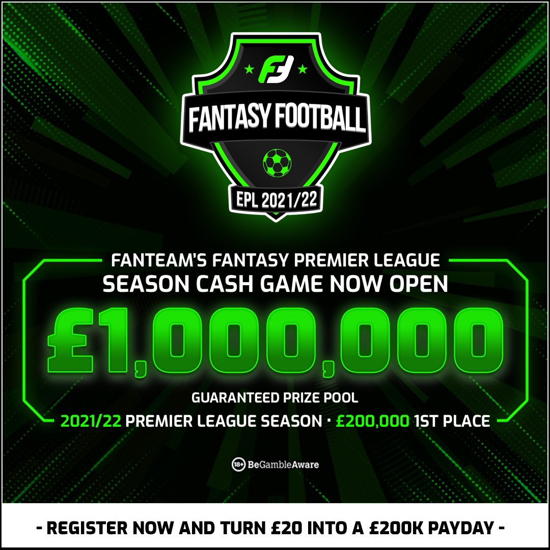 FanTeamOfficial's tweet photo. 🏴󠁧󠁢󠁥󠁮󠁧󠁿 TWITTER COMPETITION 🏴󠁧󠁢󠁥󠁮󠁧󠁿

IF 𝙀𝙉𝙂𝙇𝘼𝙉𝘿 bring it home tonight, we’ll give away 5️⃣5️⃣ (yes, FIFTY FIVE!) £20 entries to our £1,000,000 Fantasy Premier League season-long game!

𝗧𝗢 𝗘𝗡𝗧𝗘𝗥

1⃣ RETWEET this tweet
2⃣ Follow @FanTeamOfficial

#ThreeLions #Euro2020Final https://t.co/ovZrsAaybY