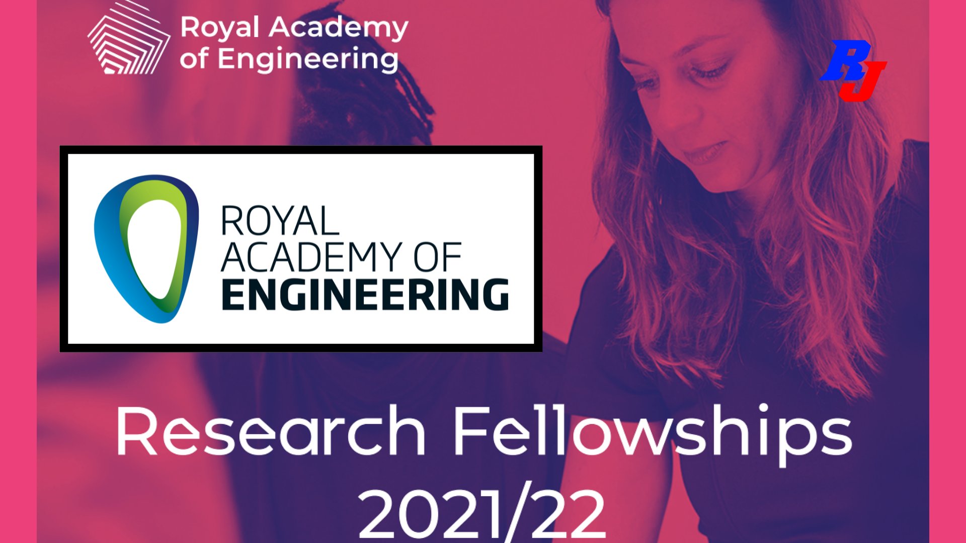 Research Fellowships (Postdoc) in UK, Royal Academy of Engineering