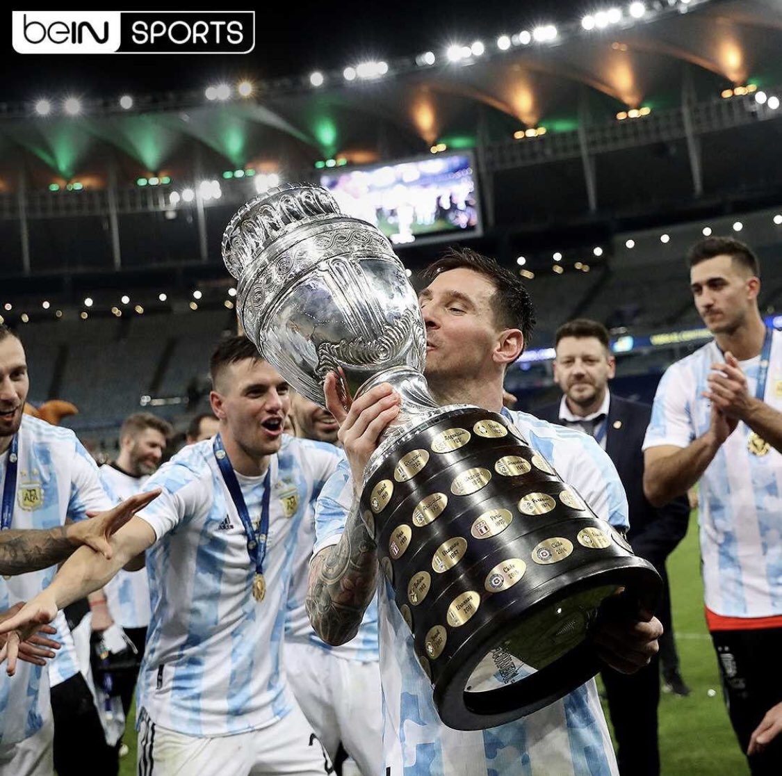 beINSPORTS_EN's tweet photo. Safe to say Leo Messi enjoyed that Copa America title win! π πΊπ»
Highlights π
https://t.co/3ZZdW6WLSp
#beINCOPA #CopaAmerica #CopaAmericaFINAL https://t.co/LQ42ofXpOP