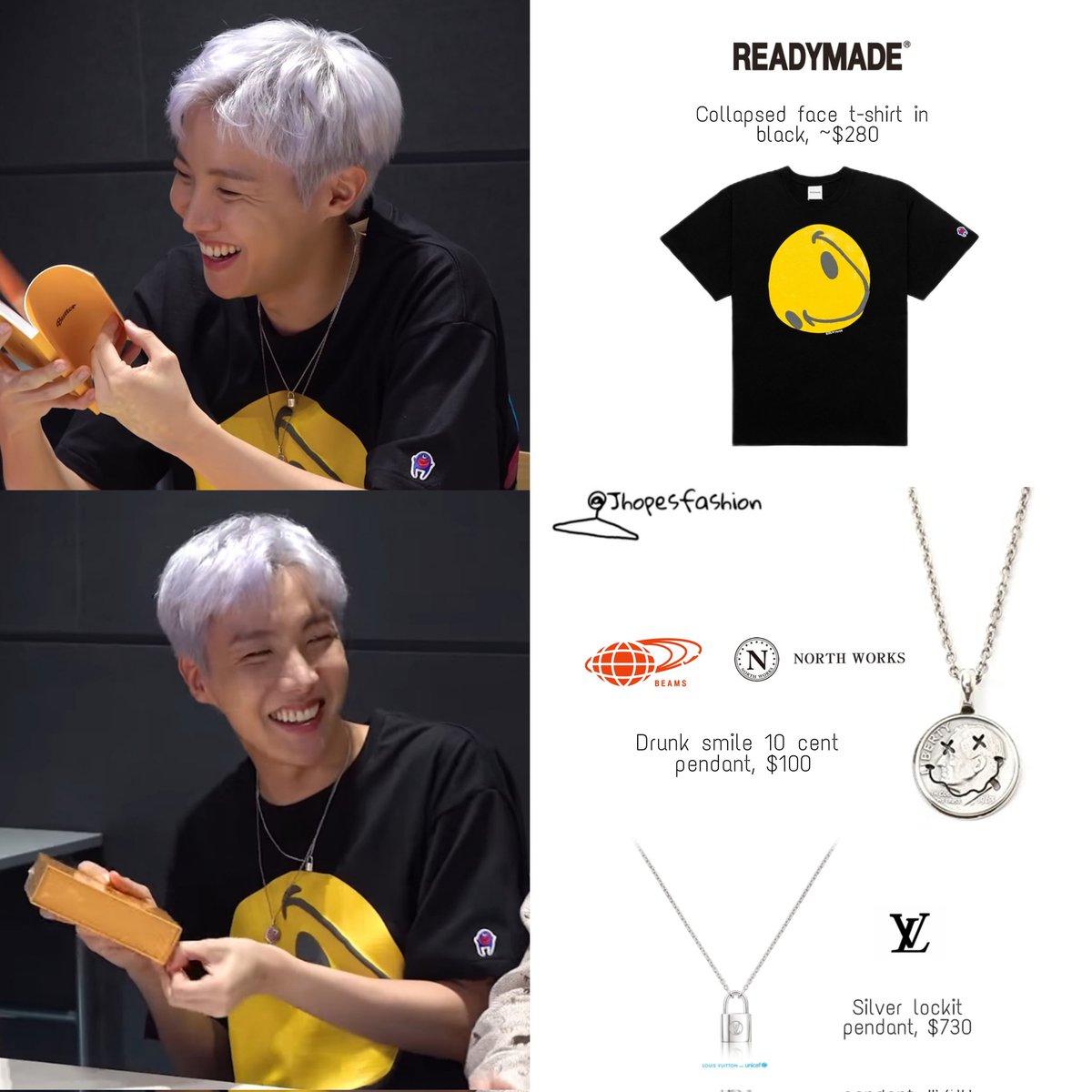 JーHOPE着用readymade teddyiacket-