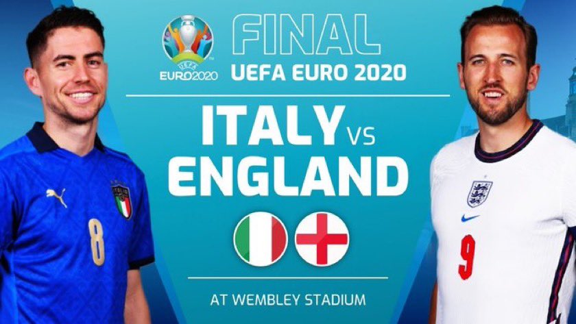 I will be watching!! #UEFAEuro2020Final