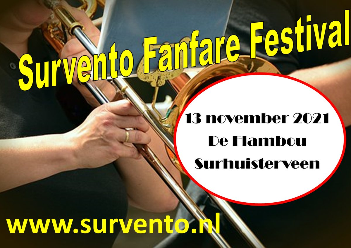 Deze week weer 2 aanmeldingen ontvangen #Nijlibben #koudum en <a href="/JoostWiersma/">FanfareJoostWiersma</a> b van harte welkom op 13 november