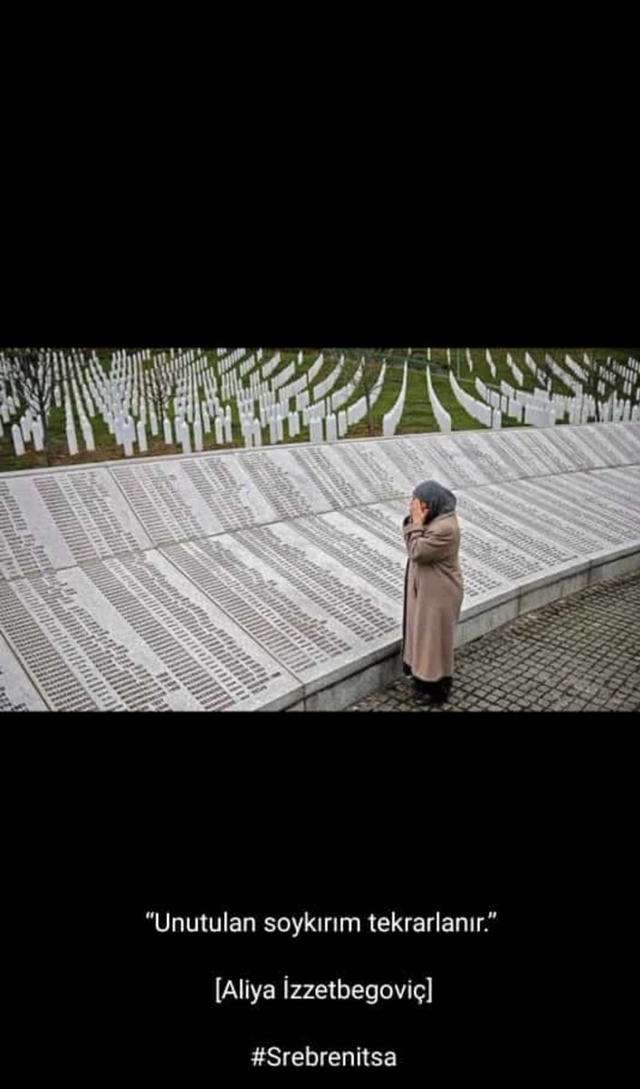 ReceP61P's tweet photo. #Srebrenica #Srebrenitsa #SrebrenicaGenocide https://t.co/vHrfpeNHKH