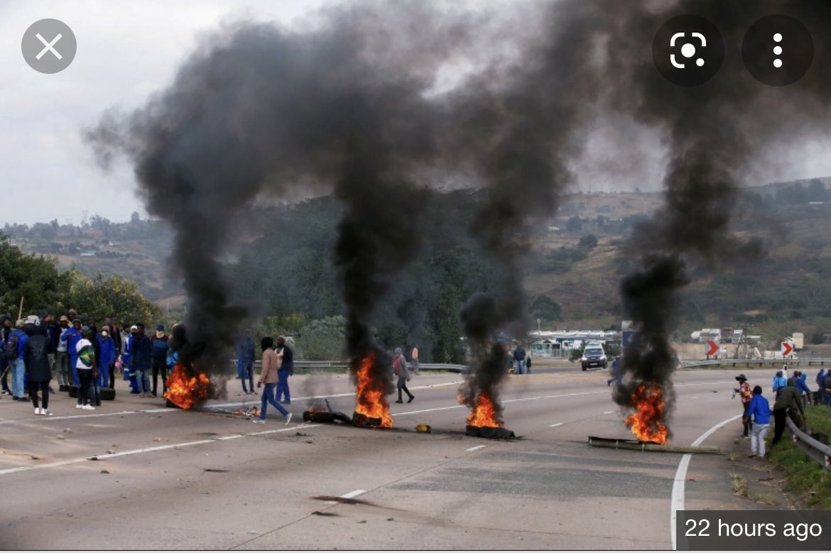 The middle classes, both white and black, live in a bubble, inflated by their arrogance and wealth in a sea of poverty, joblessness and hunger. Maybe now that we see how easily that bubble can be pierced, we can go back to delivering the better life we promised our ppl in 1994.