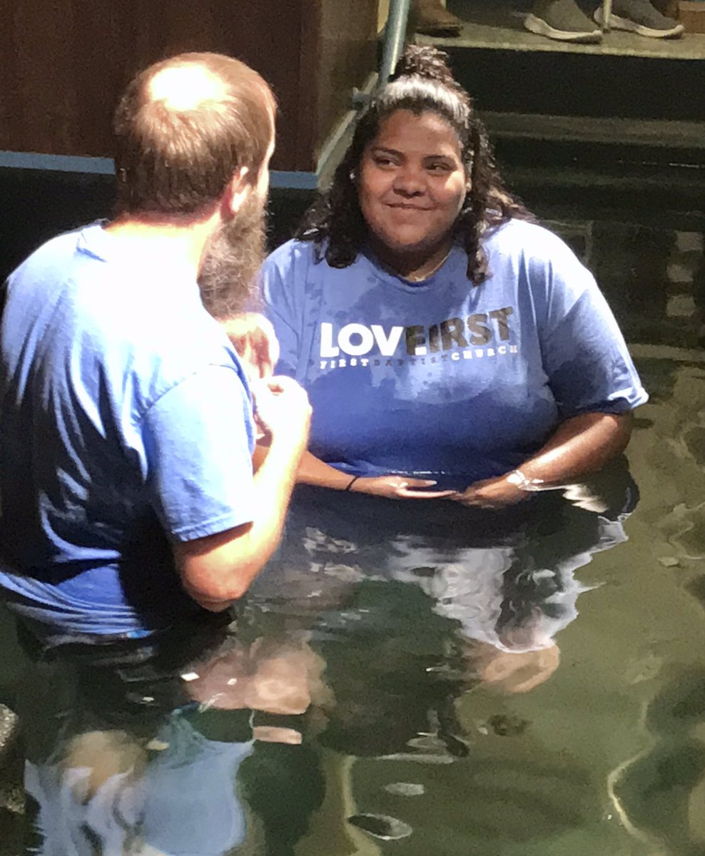 FBCSweetwater's tweet photo. Baptism Sundays are always great Sundays! #213Life https://t.co/f3zN3kpoYq