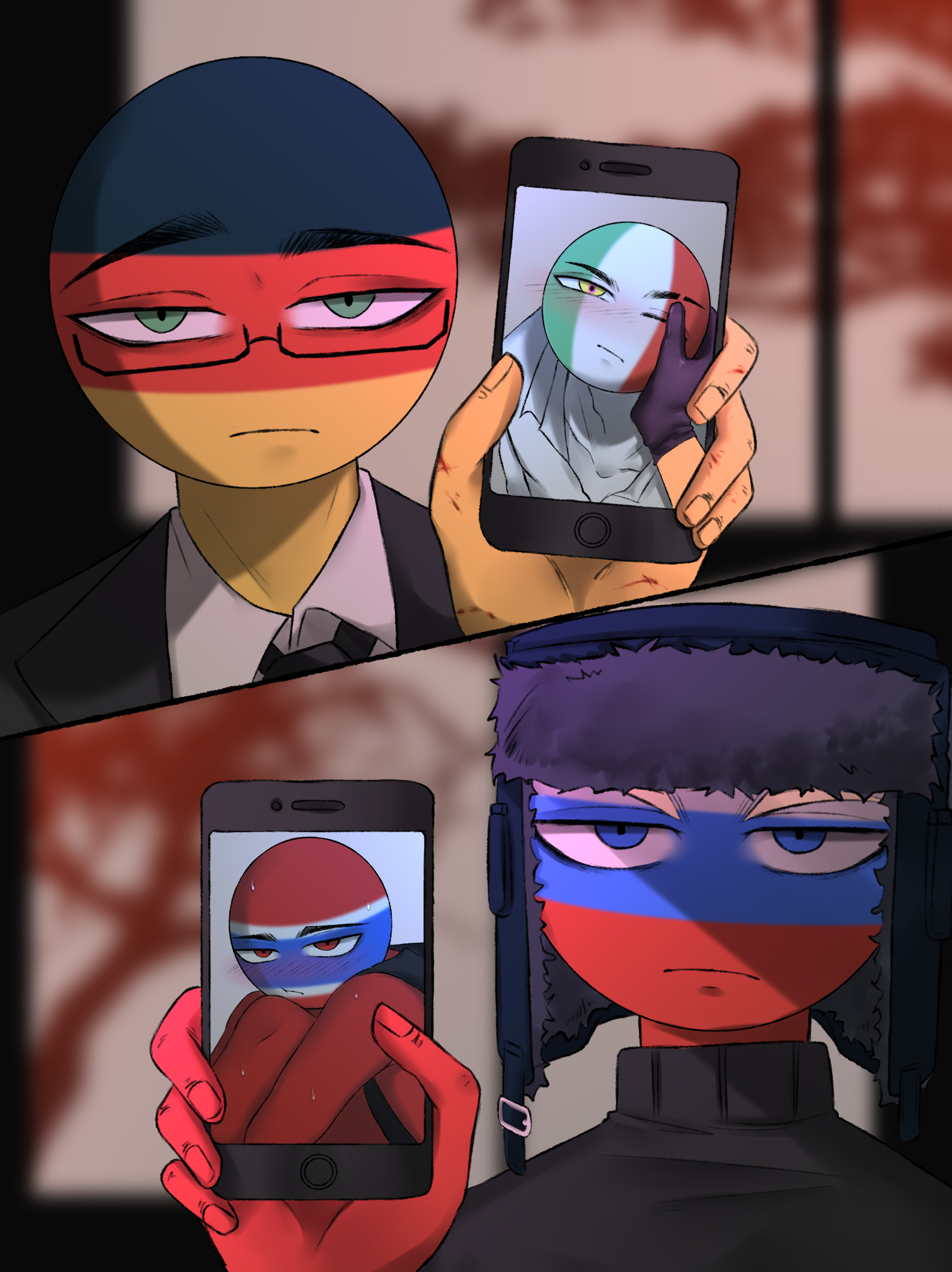 Markai Cat 🇺🇸🦅 on X: The US lost 3-1 in the Netherlands vs USA World Cup  Match. The countryhumans NSFW artists are going to terrorize me . # countryhumans #USAvNED  / X