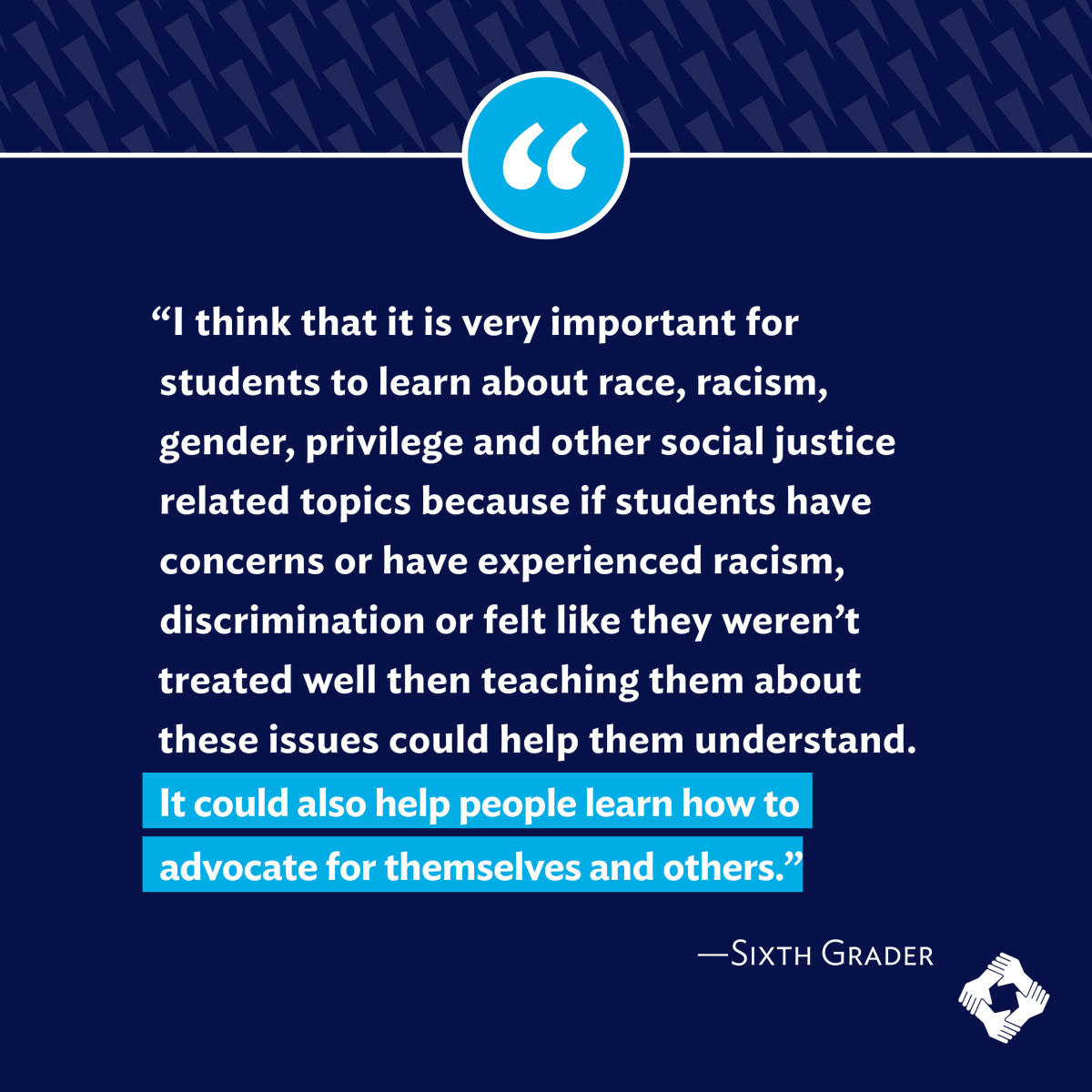 learnforjustice tweet picture