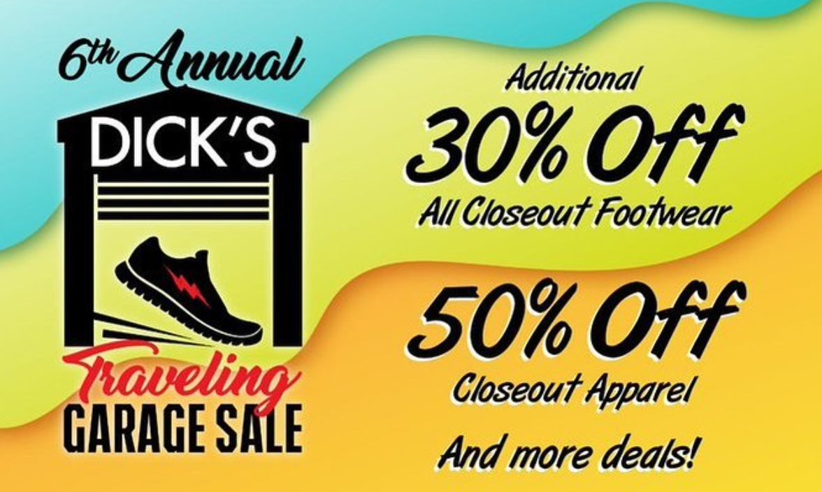 The weekend you've been waiting for is almost here! Dick's Traveling Garage Sale comes to Hoffman. The boxes return July 16th  -18th.