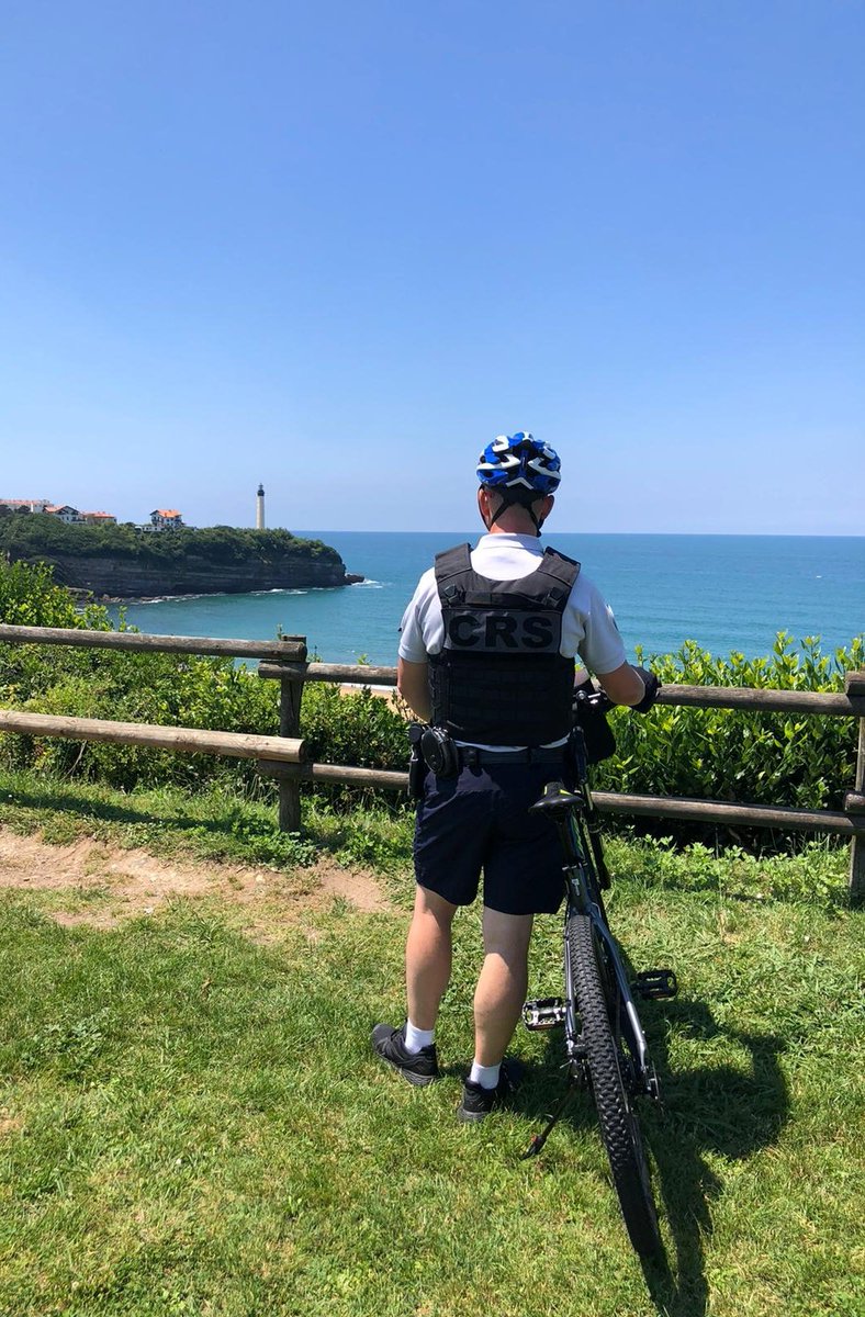 C_R_MICHEL's tweet photo. Prêt pour la saison et sécuriser le littoral d'#Anglet. 
#PPSP
#CRS https://t.co/Kzg0bW6car