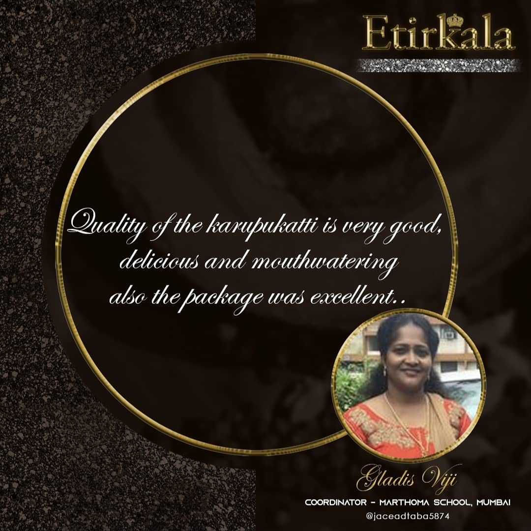 etirkala's tweet photo. We greatly Thank Ms. Gladis Viji ( @jaceadtaba5874 ) for her Heartfelt Review 😍

#etirkala #PalmJaggery #testimonials https://t.co/06XR9xTo8Y
