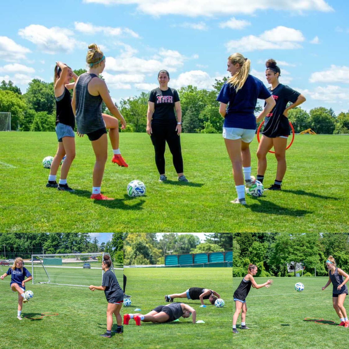 phs_soccer20's tweet photo. When you ❤️💛 the work so much you look for more! 💪 #training #offseason  📸 cred #lisastrahan https://t.co/l5gAJ9Zc8B