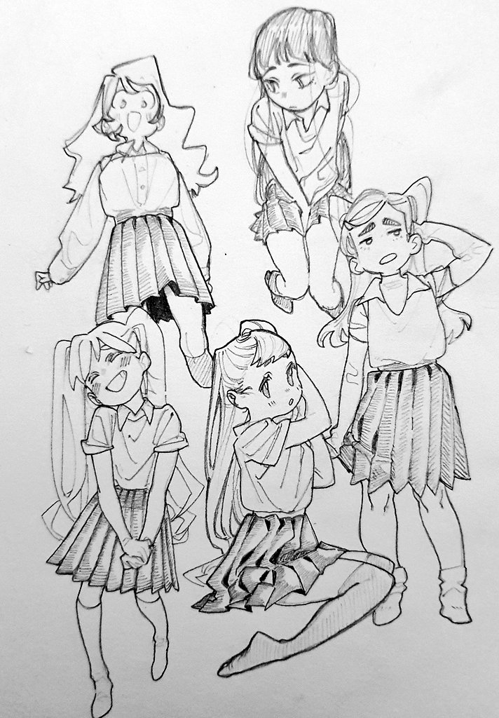 drawing skirts 