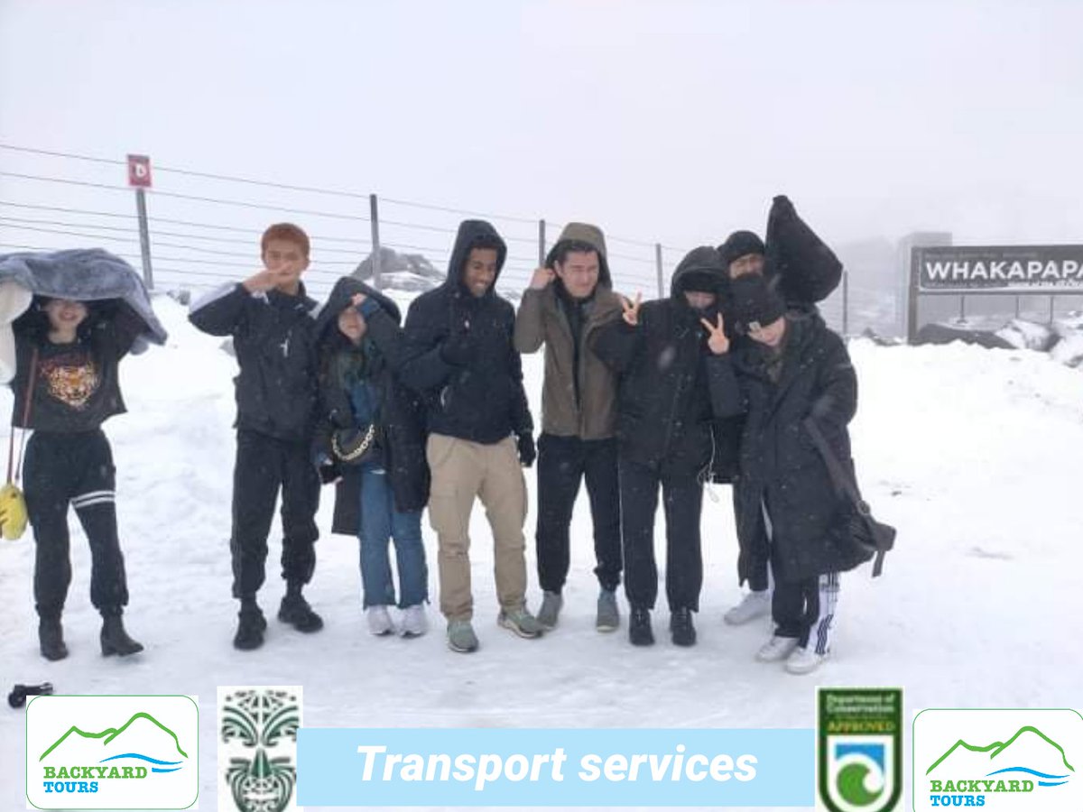 Backyardtours's tweet image. Let's go play in the snow ❄️
Book Now your transport👍
backyardtours.com

Winter 2021 ❄️ 🚌⛄🏂⛷️❄️

#backyardtours #winter  #turangiproud #tongariro #turangi #lovetaupo  #visitruapehu #summernz #nz #hiking #adventures  #nzmade #nzmustdo #tourism #ultimate   #explore #snow