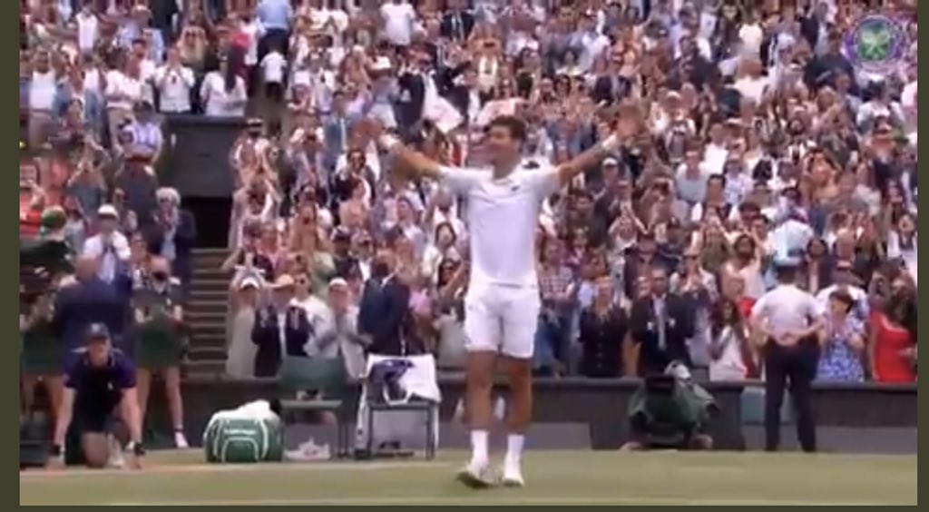 Destiny ?? …… Journey will continue for the Greatest of all time! #AintDoneYet <a href="/DjokerNole/">Novak Djokovic</a>