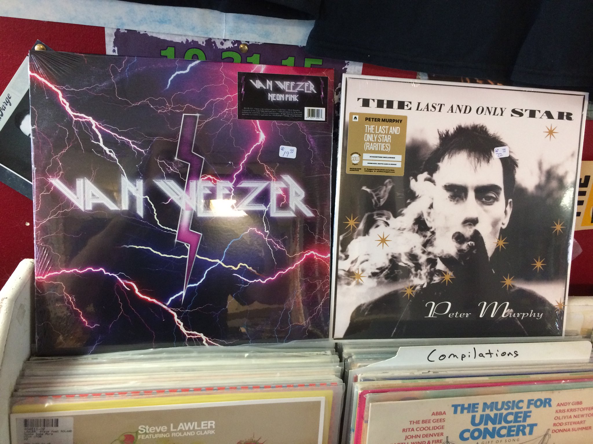 Happy Birthday to Scott Shriner of Weezer & Peter Murphy 