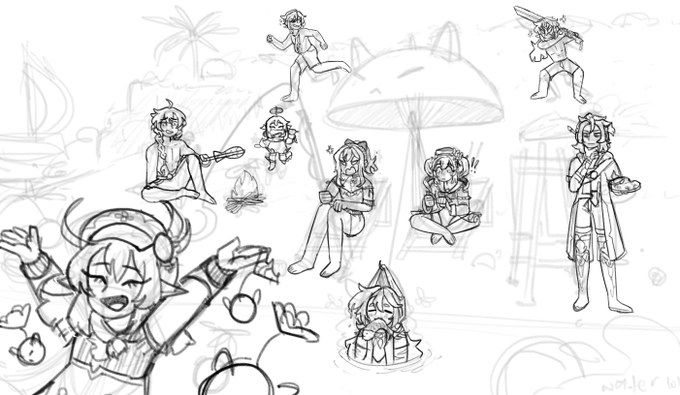 a little more understandable genshin wip https://t.co/fhMohLt9X1 