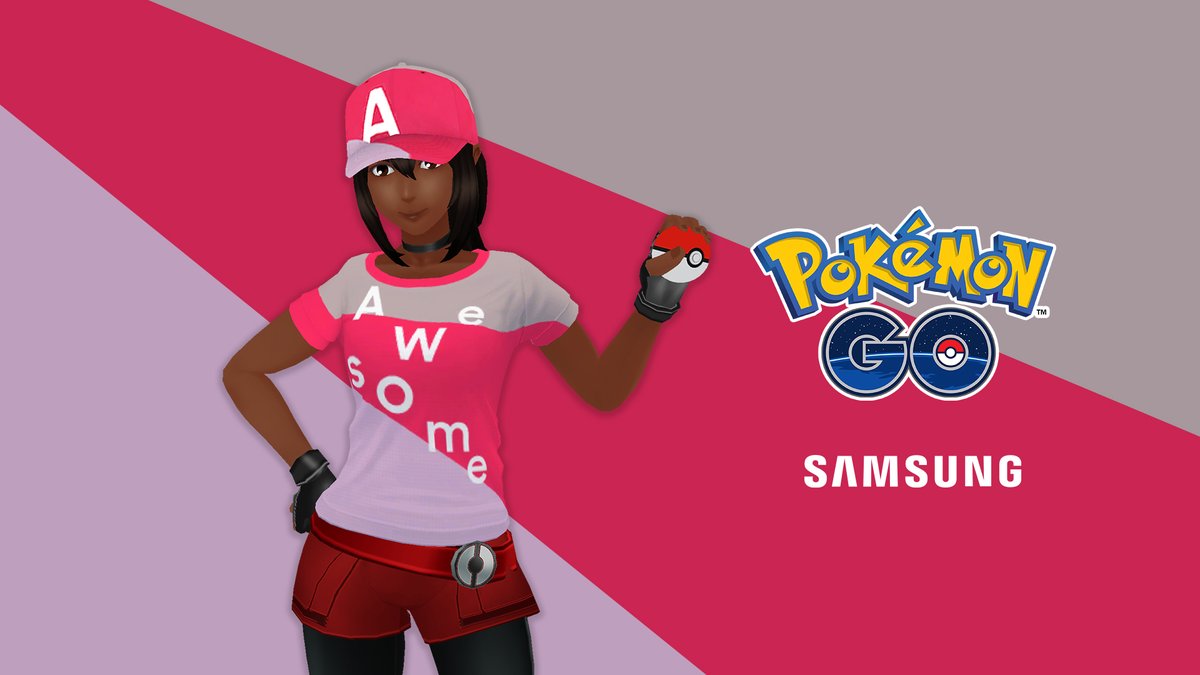 Trainers, a new Galaxy A Series inspired look is now available! 

Redeem this special edition avatar now in Pokémon GO with code: KUAXZBJUTP3B7