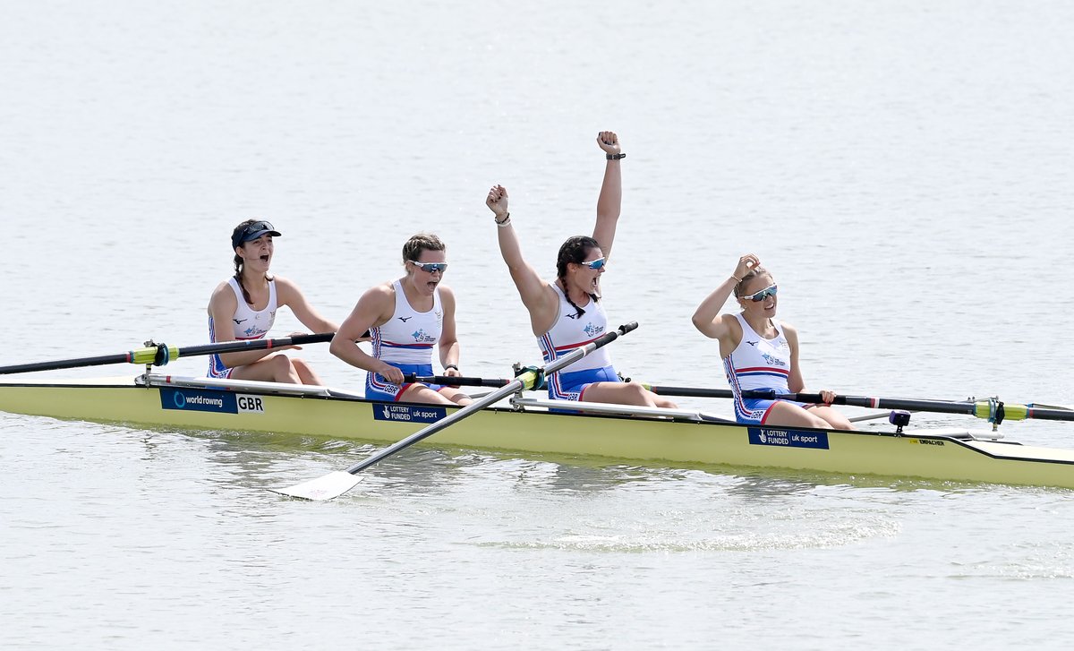 BritishRowing's tweet photo. A big congrats to all the crews who competed this week at the U23 World Rowing Champs in Racice! 🥳👏 #WRU23CHRacice 

The #GBRowingTeam came away with:

3X🥇
1x🥉

A tally which saw the team finish 3rd in the @WorldRowing medal table!🙌 https://t.co/tIEMfPrZ4E
