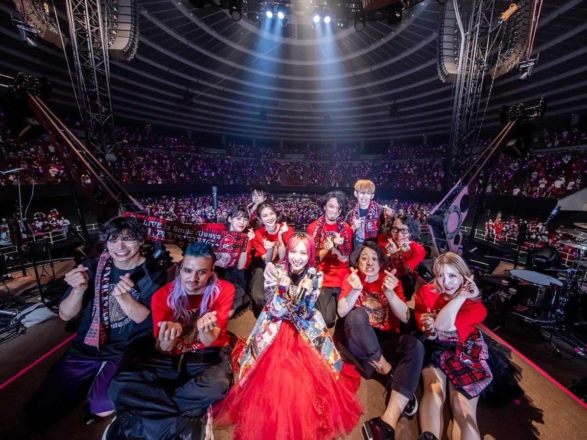 NOSUKE_r1219's tweet photo. LiSA LiVE is Smile Always～LADYBUG～@大阪城ホール

大阪2days有難う御座いました🙇‍♂️✨
最高に楽しい時間を過ごさせて頂きとても幸せでした😭
全身の筋肉痛が心地よいです。笑

次の名古屋も最高に楽しみたいと思います😊✌️よろしくお願いします！
#LiSA10th 
#LADYBUGツアー 
photo by. @vizkage san https://t.co/syb3xcabEb