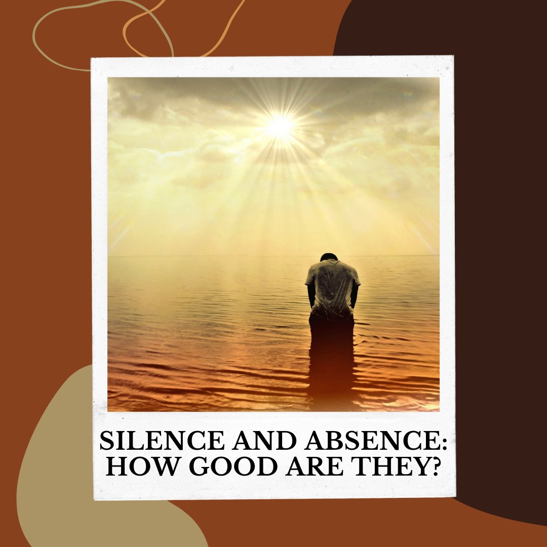 SILENCIO Y AUSENCIA: ¿SON ALGO BUENO?
patreon.com/controversialb… 
Ignazio Giuseppe, Autor.
"Dale tu silencio a los que no te piden palabras y tu ausencia a los que no necesitan tu presencia". 
controversialbible.com
Facebook: controversialbible
Instagram: controversialbible
#life