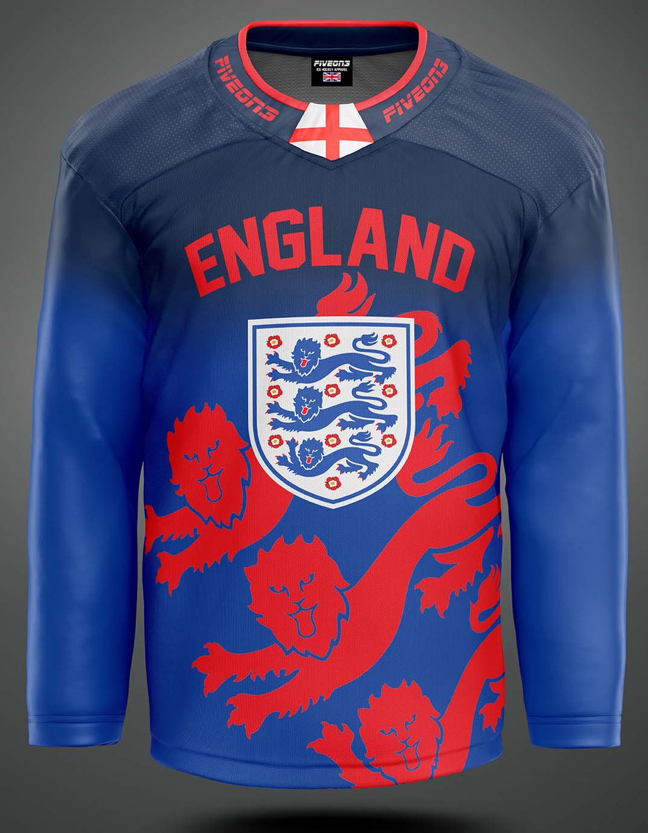 fiveon3's tweet image. Giveaway time… If England win tonight, you could win this hockey jersey. All you have to do is follow us, retweet this tweet and tag a friend. #ComeOnEngland