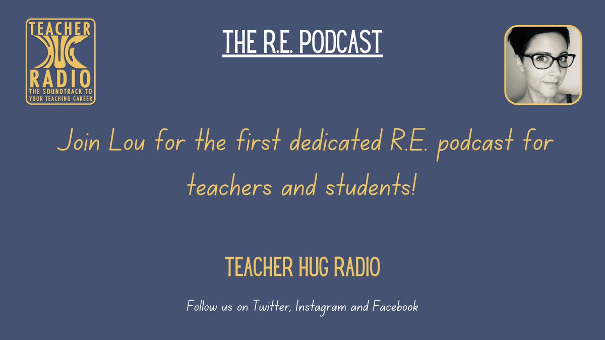 teacherhugradio's tweet image. We're getting ready for another brilliant episode of The RE Podcast with Lou @therepodcast1. This week Lou is talking about the ten commandments.... number 11 would have to be not to miss it.

Tune in now at teacherhug.co.uk/listen 

#TeacherHugRadio #REPodcast