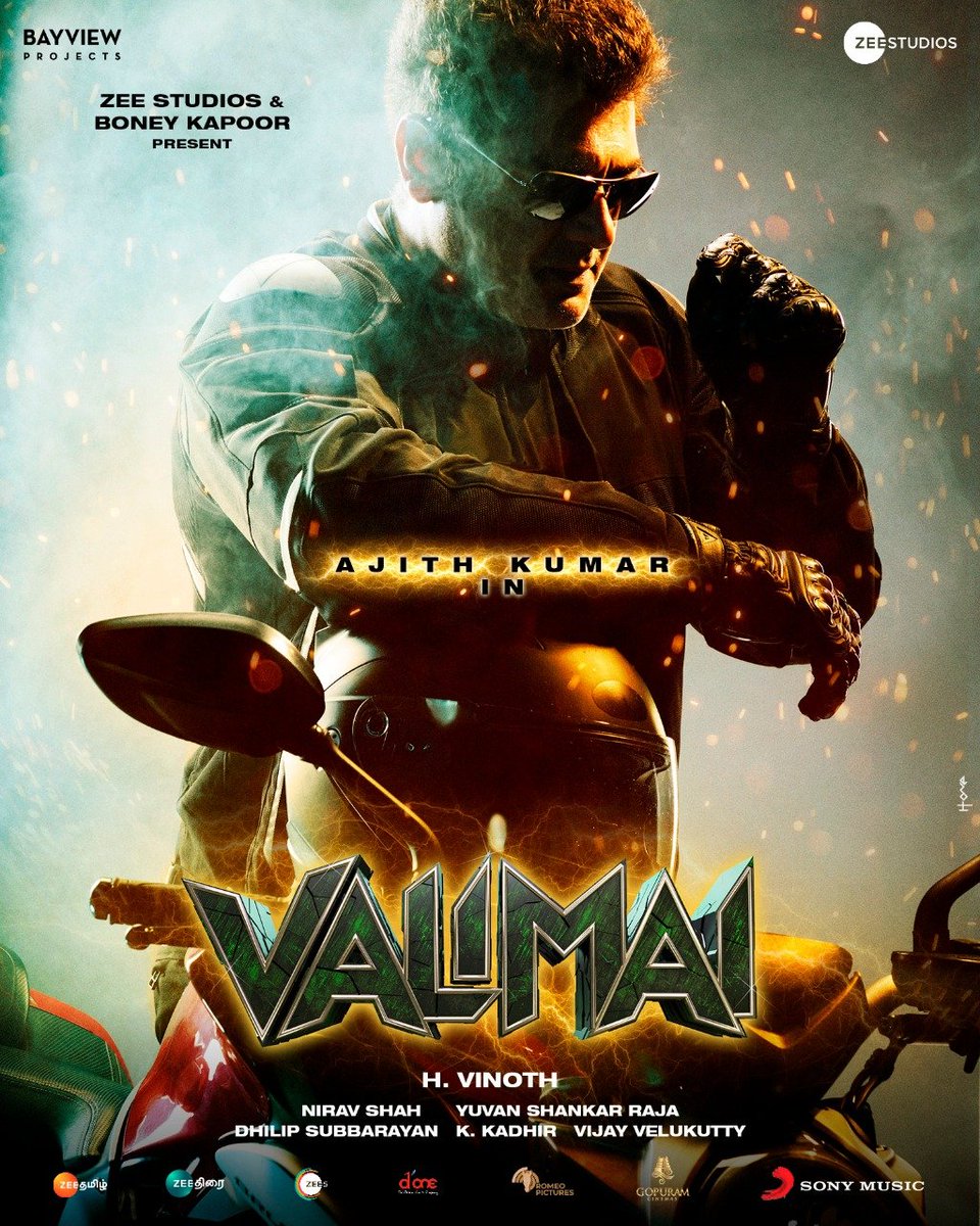 CinemaVikatan's tweet image. Valimai First Look Posters!

#Valimai | #ThalaAjith