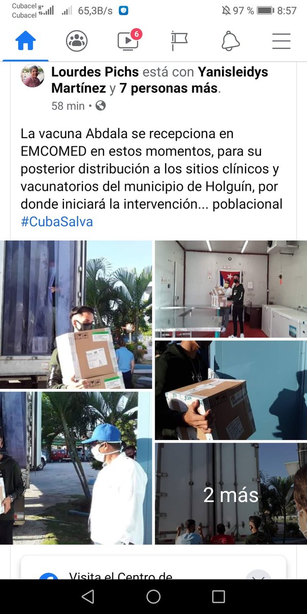 DanielLassoLpe1's tweet photo. Buenos días @Residente. Te dejo por aquí algo de lo que hace el "gobierno ineficiente" de #Cuba. No dudo de tus buenas intenciones, dudo de la veracidad de las informaciones que lees. #TwitterCuba #CubaSalva #Matanzasnoestasola @minalcuba @PresidenciaCuba #MasQueUnaVacunaEsUnPais https://t.co/HaWAeV5CHe