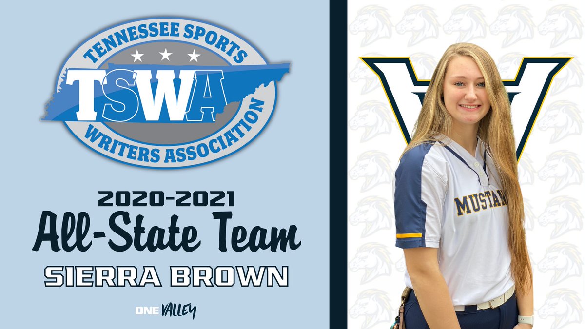 💙TSWA ALL-STATE TEAM💛
Congratulations, Sierra Brown, for being named to the 2020-2021 Tennessee Sports Writers Association All-State Team! We are so proud of you and all of your hard work! #Team20 #FeistyFillyFamily