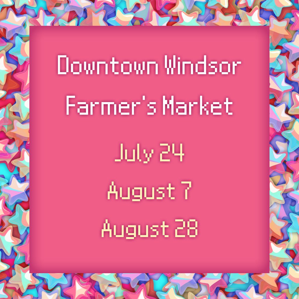 Missed <a href="/allesanbro/">Allesandro</a> and I at @dwfmarket yesterday? We'll be back in two weeks on the 24th! 💖
Can't wait to be a part of this awesome celebration of local small businesses all summer long! ☀️🏖️🌈💖