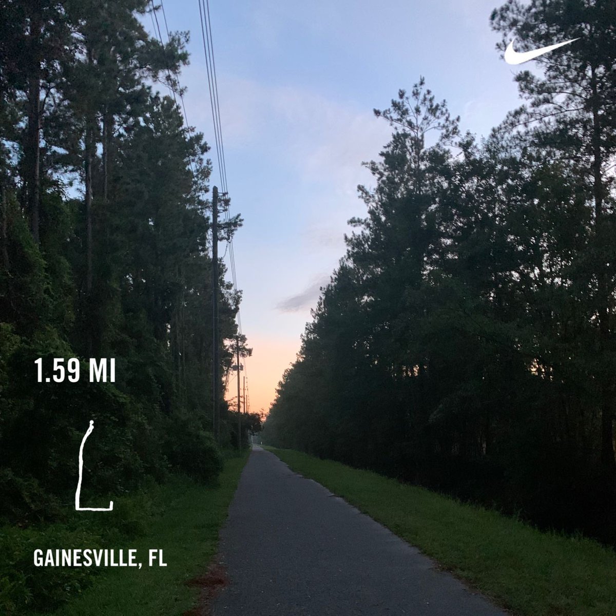 AmyCarrao's tweet photo. A new run on this new day. #everyrunhasapurpose https://t.co/PxxOkuhDcW
