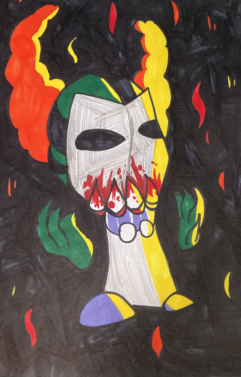 Maisluvsdrawing's tweet photo. #trickytheclown #madnesscombat #fridaynightfunkin https://t.co/dIpqyUr8DC
