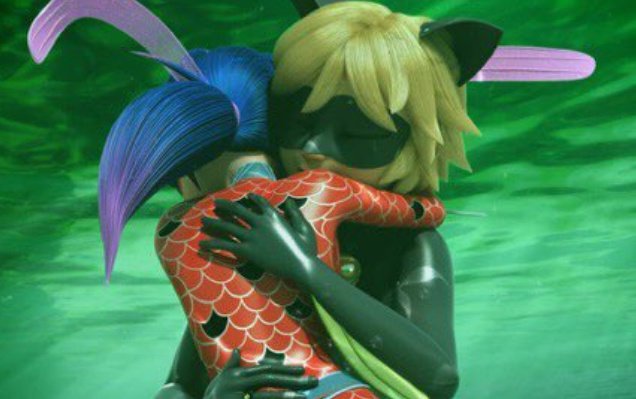 anyamarii's tweet image. Daily reminder that this is adrien comforting marinette