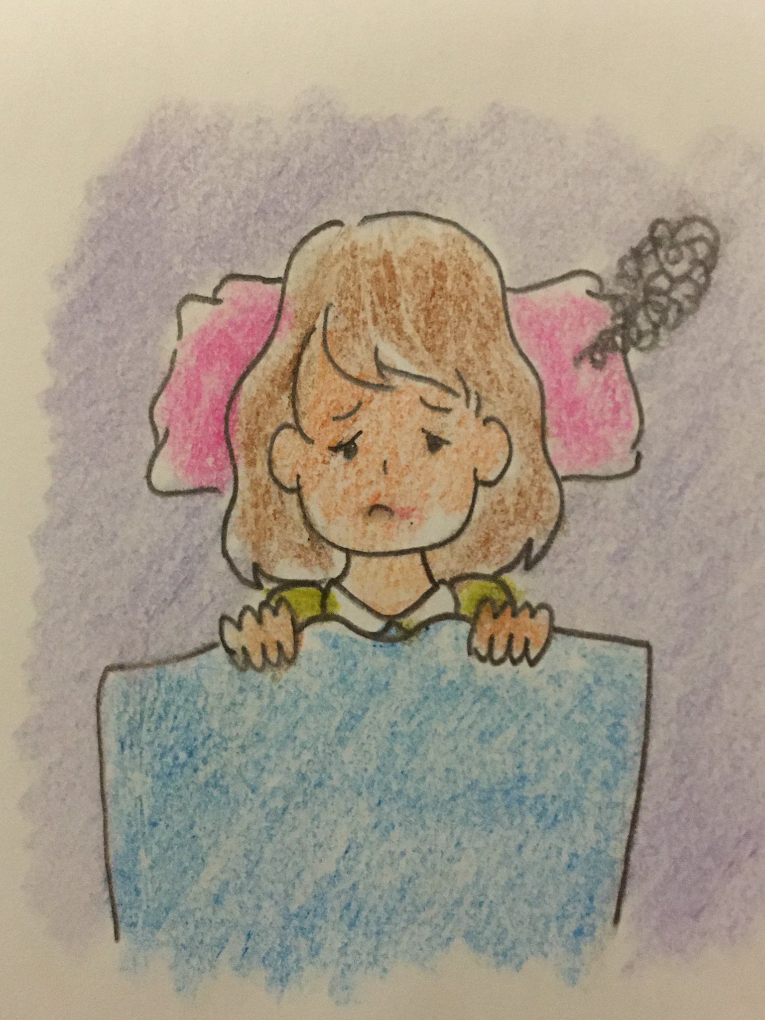 ノブユキ 固ツイ観てね あぁ寝れない 版権物イラスト描いて寝たいな 寝れない 女の子イラスト T Co Ams2gotiyk Twitter