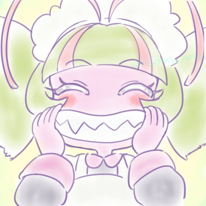 🦐「ニッヒッヒッ💜」
#precure 