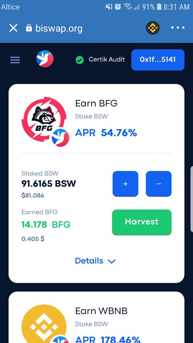 Recomien_do's tweet photo. #biswap_earn  solid dex #letsGo 0x1fE6543E955B2e8324514744300cEB5aeb985141 https://t.co/SIYrlDZt5G