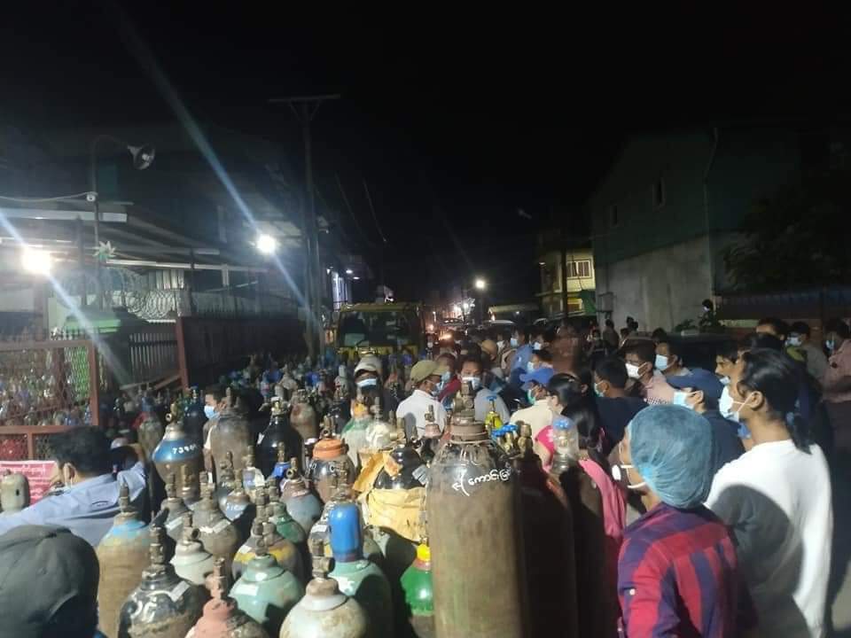 Junta is limiting oxygen usage for general public and only allow military related facilities to use. People raise funds and try to order from overseas but also blocked it and not allow to bring in.
WE NEED HELP FOR COVID-19

#MyanmarNeedsO2
#July11Coup
#WhatsHappeningInMyanmar