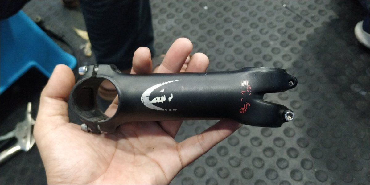 Wts stem zipp service course panjang 120mm +-6 derajat 475k #fnfjb