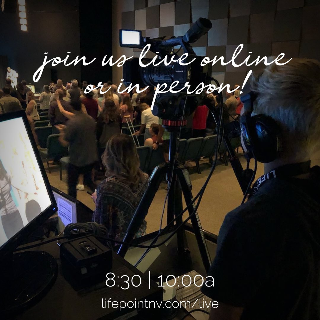 LifePointNV's tweet photo. Join us live, online at 8:30 and 10:00am. Share and invite your friends! https://t.co/fXEndHoggl https://t.co/e061NfX9oy