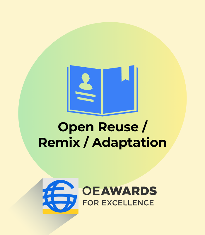 OpenEdGlobal's tweet photo. 6 Days to nominate #WhatWeShare for #OEAwards21! 
2020’s #Open Reuse/Remix/Adaptation Award went to Stacey Katz @LehmanCollege’s and @OpenAccessElder @IowaStateU OER Starter Kit Workbook https://t.co/FLBC9YoXhV

▶️ https://t.co/CnDMet7px2
#excellence #awards #OpenEdExcellence https://t.co/IyJvA8SZ64