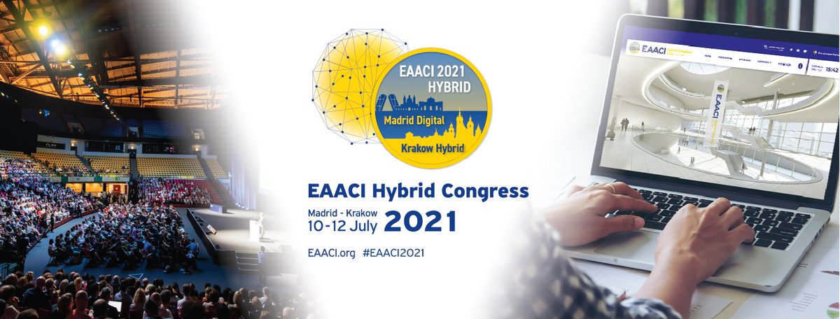 EAACI_HQ's tweet image. Don’t miss the #EAACI2021 #InteractiveWorkshop Actualizacion en #alergia Hall S4B / 🔗 virtual.eaaci.org in #Spanish! #EAACISpeaksYourLanguage