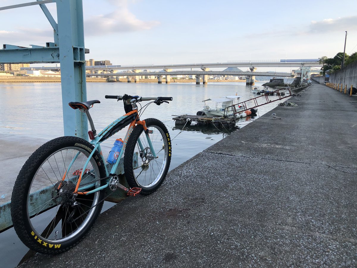 pika_hiroshima's tweet image. 最近 全然乗ってなかったので、夕方に涼しくなったタイミングで乗ってきた🙋‍♂️やっぱカッコイイよね  #RETROTEC