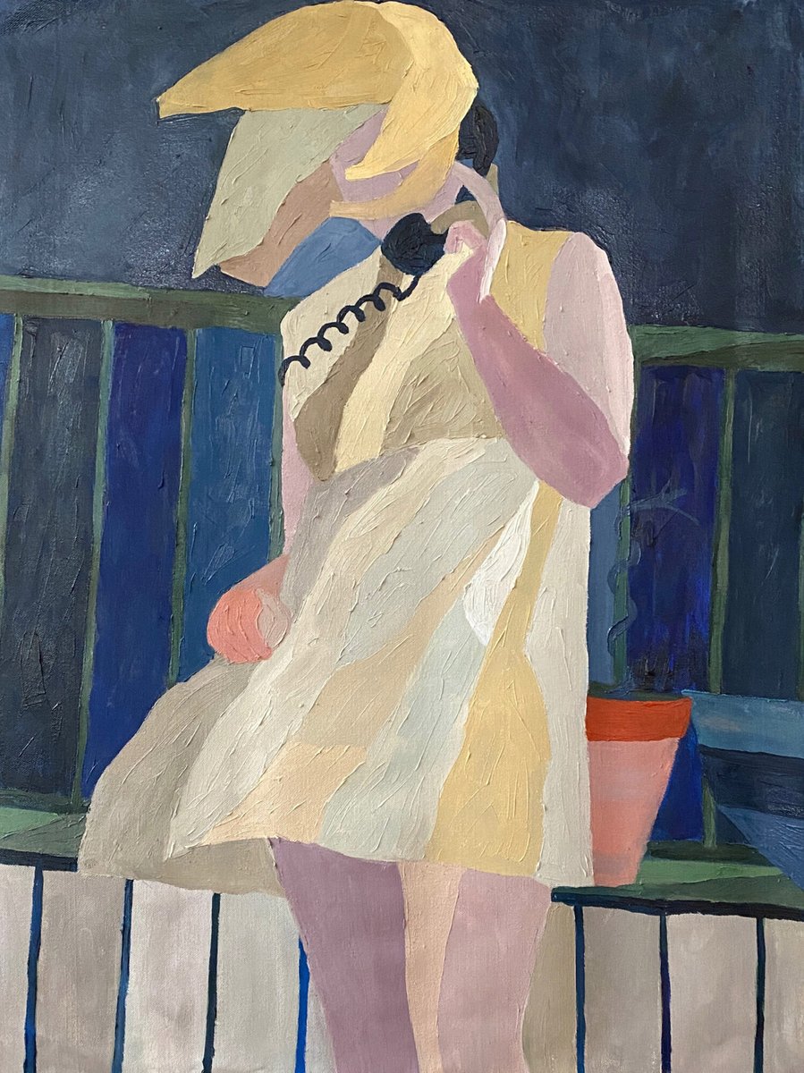 mallgalleries's tweet photo. The Figurative Art Now Online Exhibition is open and available to view on our website! 🙌 🎉 
We've identified a number of themes in the exhibition, including paintings depicting phones and laptops 📞 📱 💻 
Read about these pieces here on our blog post: https://t.co/aWJSpsKbEx https://t.co/oRwzE7rYzR
