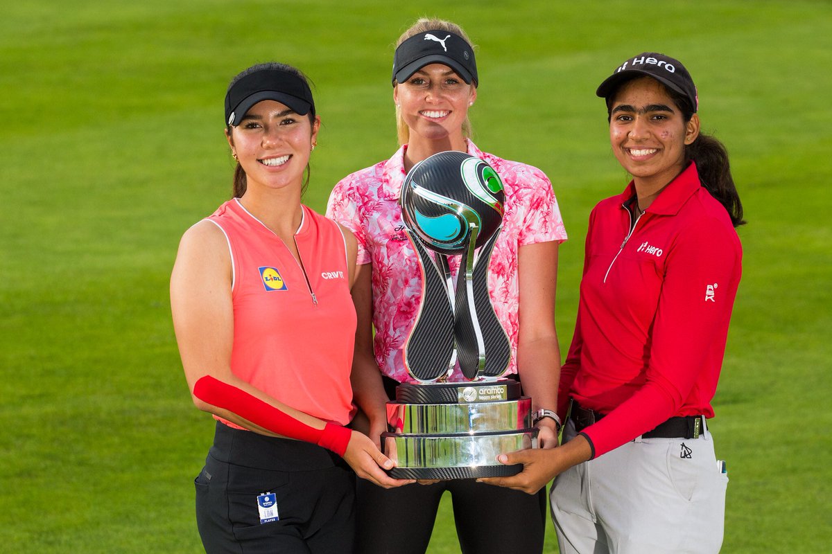 The golf from these three yesterday 🔥 #RaiseOurGame | #BringTheEnergy