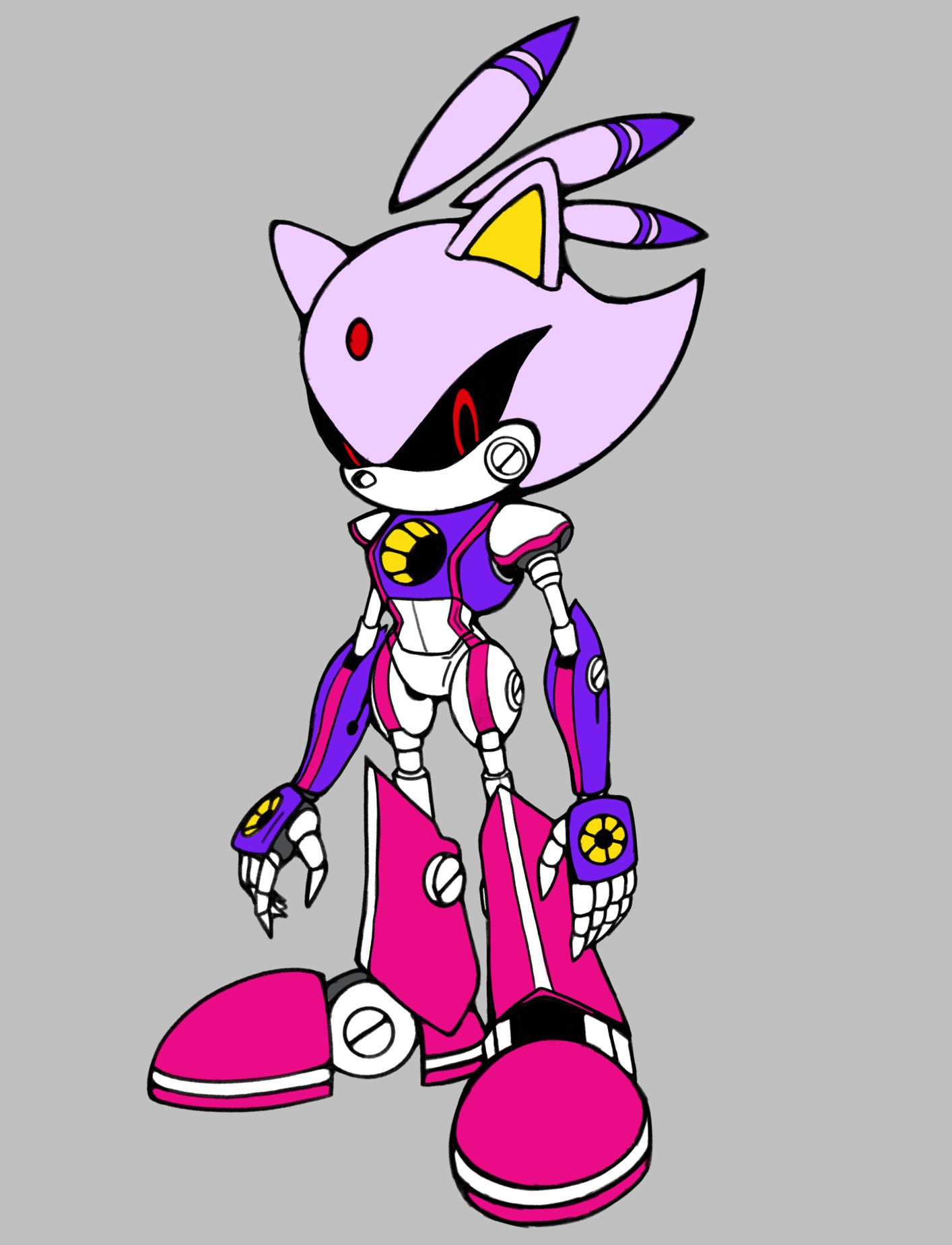 LameLev on Twitter "This is my new Metal Blaze design, I would like to