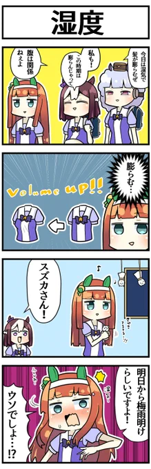 湿気と膨らみ

#ウマ娘 