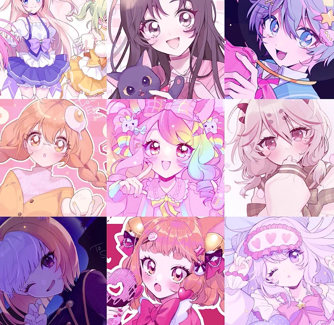 skeb暫くお休みします。
可愛い子達を描けて幸せでした❣️
ありがとうございました!✨ 