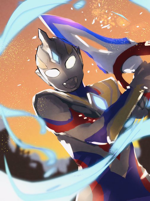 ①ウルトラマントリガー
 #特撮版深夜の真剣お絵描き60分一本勝負R 