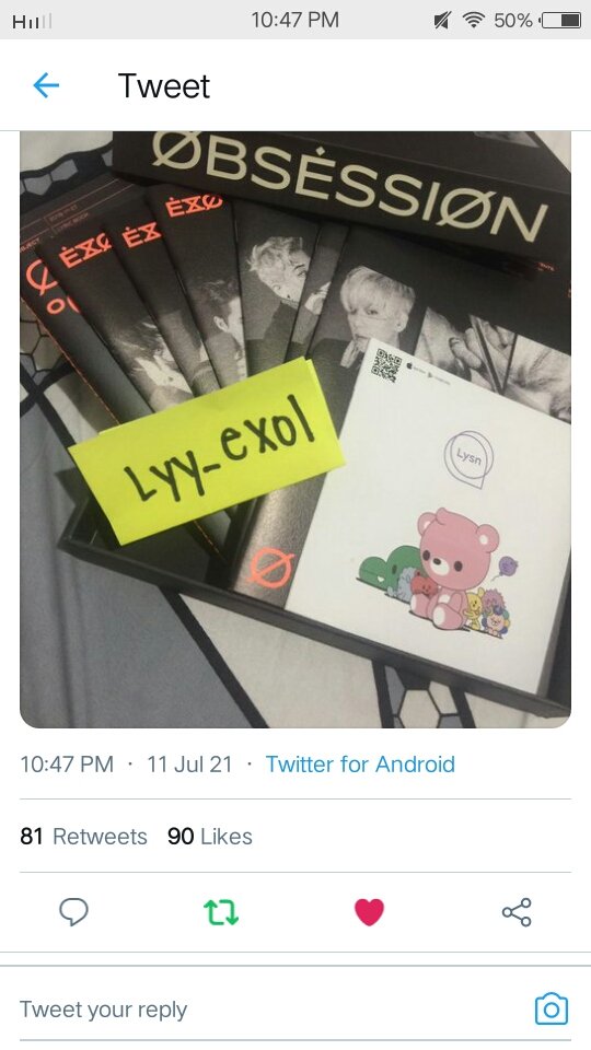 Aerybel's tweet photo. @lyy_exol palarin nawa🙏🙏🙏🙏🙏 salamat po💖💖💖 https://t.co/ICGR3uFuF3