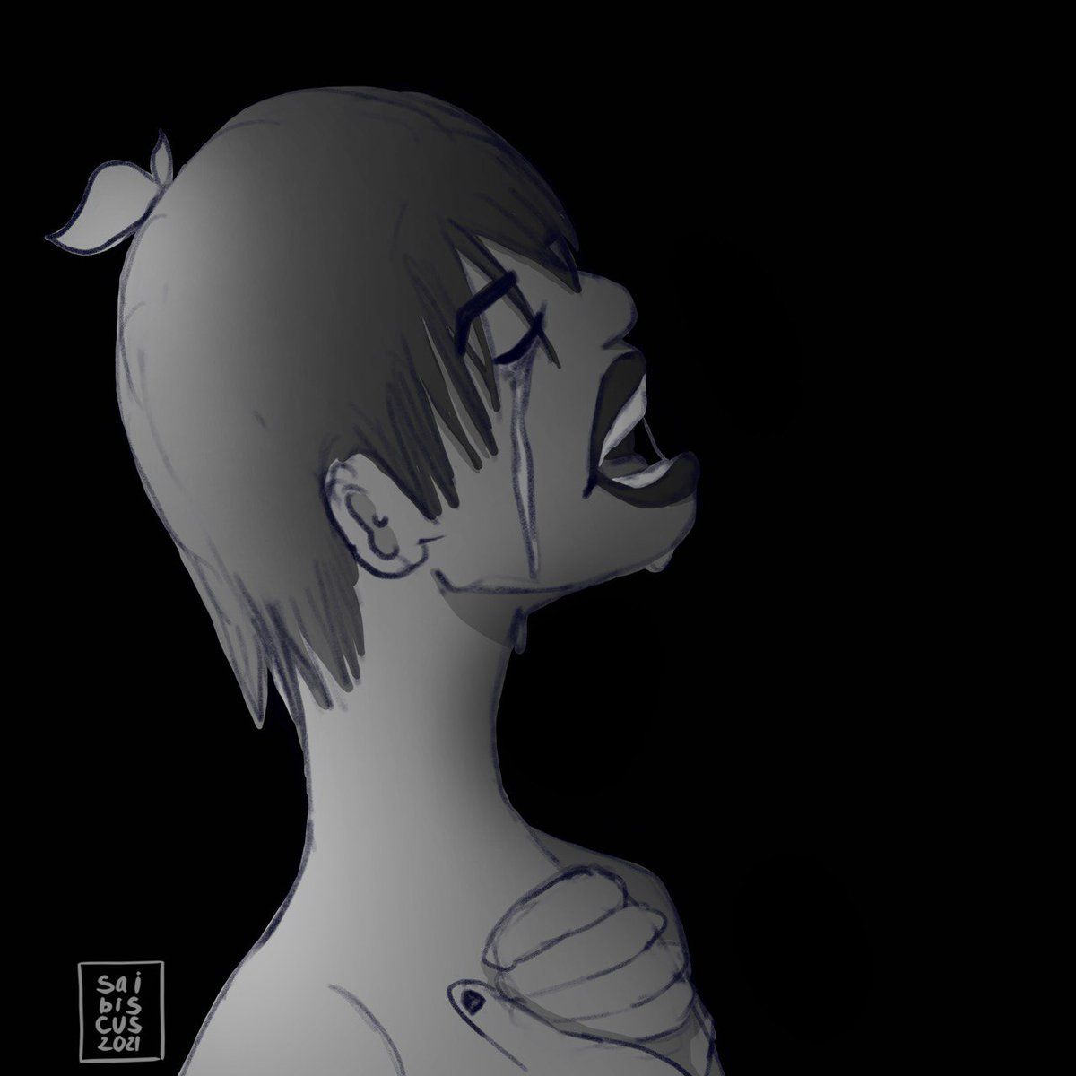 saibiscus's tweet photo. Day 11 - Tears

#JulEye #JulEye2021 https://t.co/vn2GJmNzjN